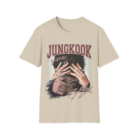 BTS　ジョングク　SEVEN　SHIRT SEVEN | Jeon Jungkook | BTS Short Sleeve T-shirt