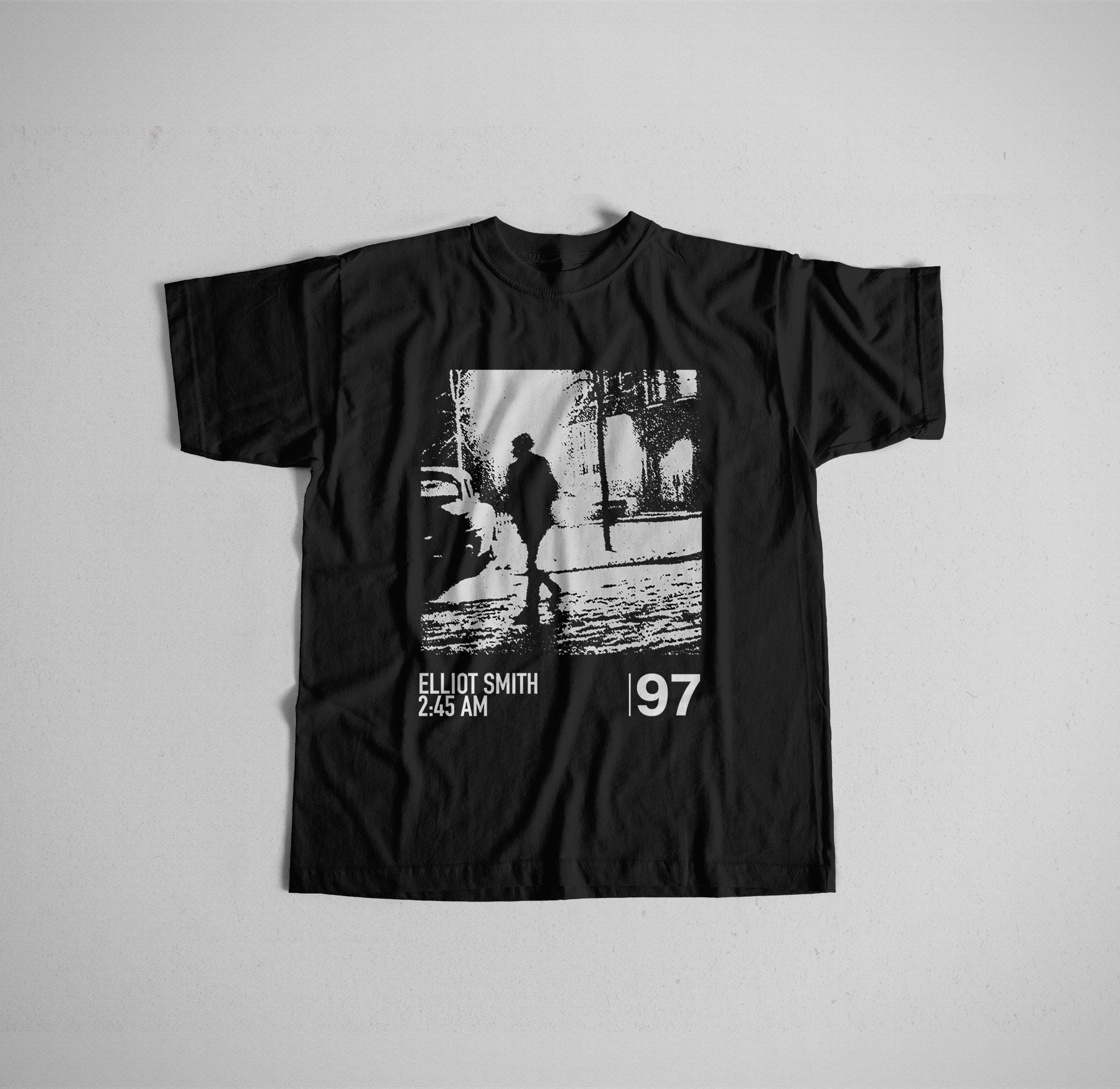 Elliott Smith Tシャツ Lサイズ Amazon | Elliott Smith Figure 8 Tシャツ 半袖 メンズ 夏服 綿