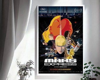 Mars Express 2023 film de cinéma classique affiche de film toile affiche chambre art sans cadre 8x12''12x18''16x24''24x36''choix multiple