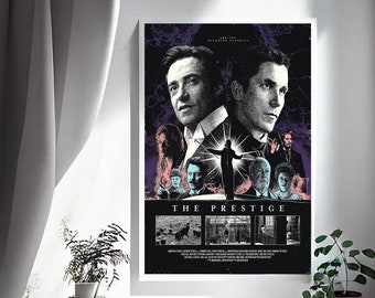 The Prestige Movie Poster Canvas Poster bedroom art Without frame 8x12''12x18''16x24''24x36''multiple choice