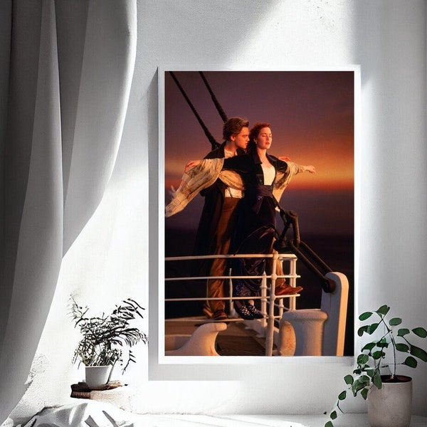 Titanic film affiche toile affiche chambre art sans cadre 8x12''12x18''16x24''24x36''choix multiple