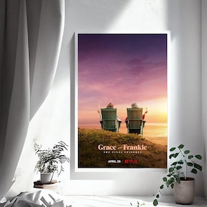 Grace and Frankie Movie Poster Canvas Poster bedroom art Without frame 8x12''12x18''16x24''24x36''multiple choice