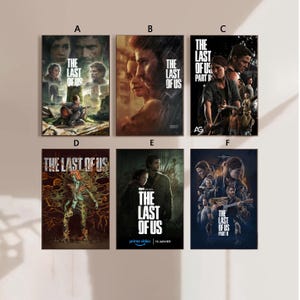 Póster de la serie de televisión The Last Of Us 2023, póster en lienzo, arte para dormitorio, sin marco, 8 x 12 pulgadas, 12 x 18 pulgadas, 16 x 24 pulgadas, 24 x 36 pulgadas, opción múltiple