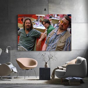 The Big Lebowski Movie Poster Canvas Poster bedroom art Without frame 8x12&#39;&#39;12x18&#39;&#39;16x24&#39;&#39;24x36&#39;&#39;multiple choice