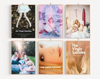 The Virgin Suicides Movie Poster Canvas Poster bedroom art Without frame 8x12''12x18''16x24''24x36''multiple choice