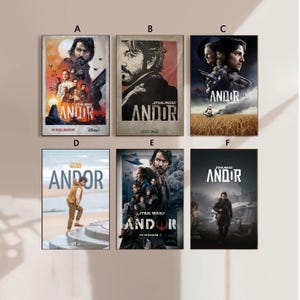 Andor Film Movie Poster Leinwand Poster Schlafzimmer Kunst Ohne Rahmen 8x12 ''12x18 ''16x24 ''24x36 ''mehrere Wahl