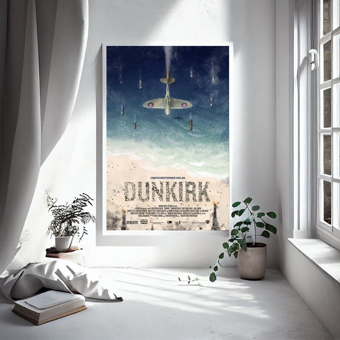 Dunkirk Movie Poster Canvas Poster Bedroom Art Without Frame 8x12 ...