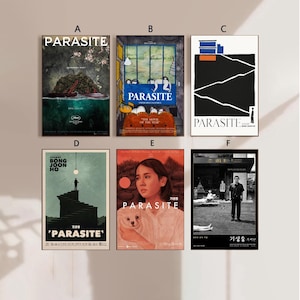 Parasite Movie Poster Canvas Poster bedroom art Without frame 8x12&#39;&#39;12x18&#39;&#39;16x24&#39;&#39;24x36&#39;&#39;multiple choice