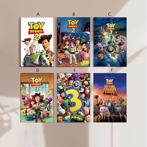 Toy Story 2 and toy story 3,That Time Forgot Anime Movie Poster Canvas Poster Without frame &#39;&#39;12x18&#39;&#39;16x24&#39;&#39;24x36&#39;&#39;multiple choice