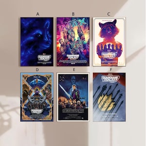 Guardians of the Galaxy Vol. 3 Movie Poster Canvas Poster bedroom art Without frame 8x12&#39;&#39;12x18&#39;&#39;16x24&#39;&#39;24x36&#39;&#39;multiple choice