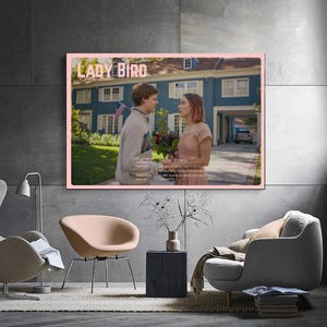 Póster de la película Lady Bird, lienzo, arte para dormitorio, sin marco, 8 x 12 pulgadas, 12 x 18 pulgadas, 16 x 24 pulgadas, 24 x 36 pulgadas, opción múltiple