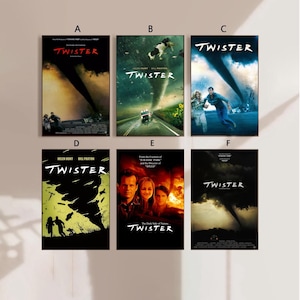 Twister 1996 Movie Poster Canvas Poster bedroom art Without frame 8x12&#39;&#39;12x18&#39;&#39;16x24&#39;&#39;24x36&#39;&#39;multiple choice