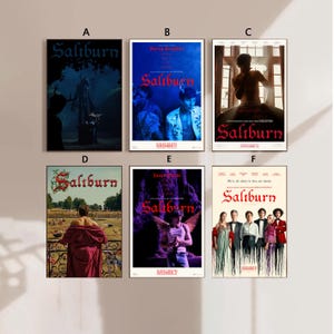 Saltburn Movie Poster Canvas Poster bedroom art Without frame 8x12&#39;&#39;12x18&#39;&#39;16x24&#39;&#39;24x36&#39;&#39;multiple choice