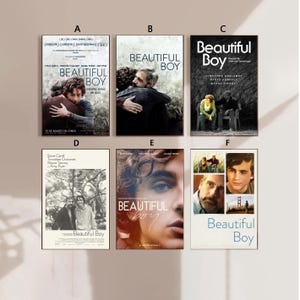 Beautiful Boy Movie Poster Canvas Poster bedroom art Without frame 8x12&#39;&#39;12x18&#39;&#39;16x24&#39;&#39;24x36&#39;&#39;multiple choice