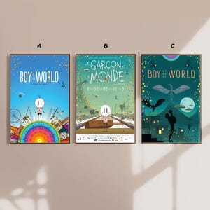 The Boy and the World 2013 Classic film Movie Poster Canvas Poster bedroom art Without frame 8x12&#39;&#39;12x18&#39;&#39;16x24&#39;&#39;24x36&#39;&#39;multiple choice