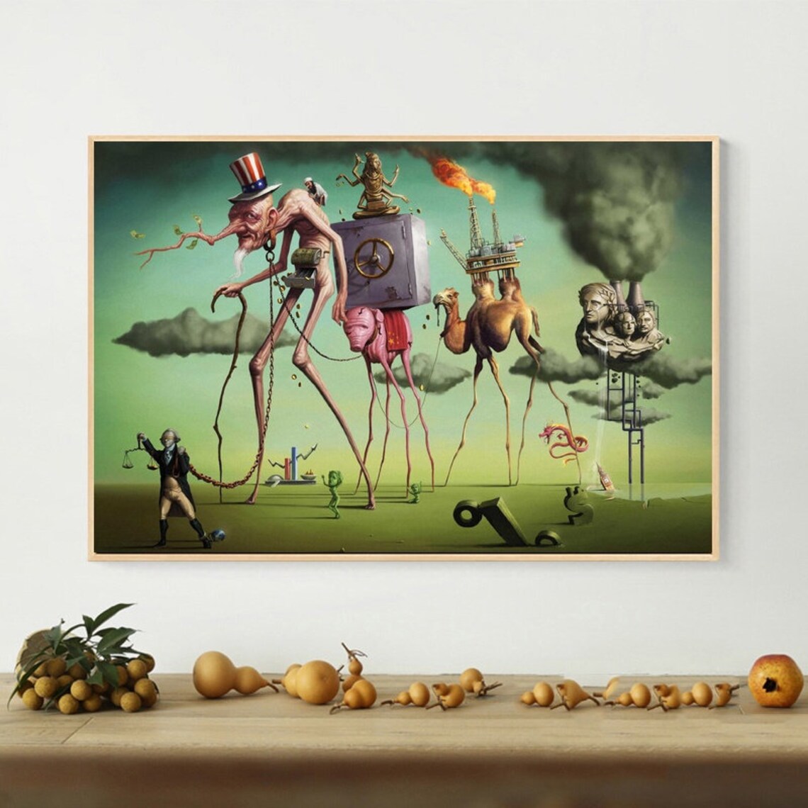 Salvador Dalí Celebrity Poster Canvas Poster bedroom art Etsy