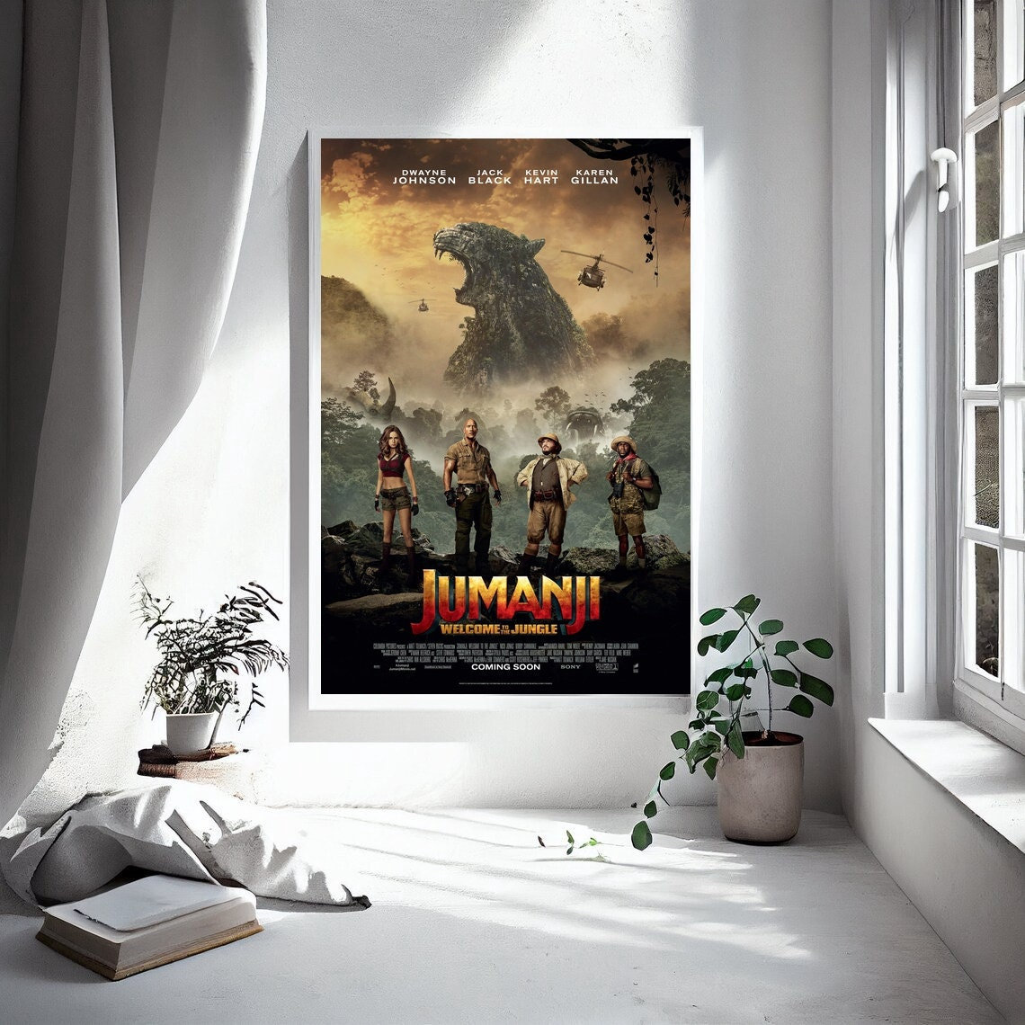 Jumanji - Welcome to the Jungle Posters - Jack Black - A3 & A4