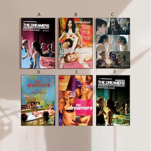 The Dreamers Movie Poster Leinwand Poster Schlafzimmer Kunst Ohne Rahmen 8x12 ''12x18 ''16x24''24x36 ''mehrere Wahl