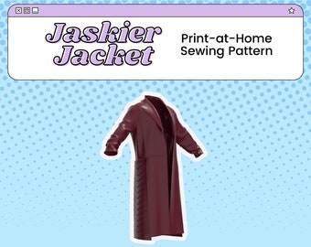 Jaskier Season 2 Jacket PDF Cosplay Pattern | The Witcher Inspired Printable Costume Pattern