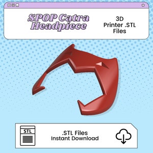 File di stampa 3D Catra Crown ispirato a She-Ra / STL per Cosplay