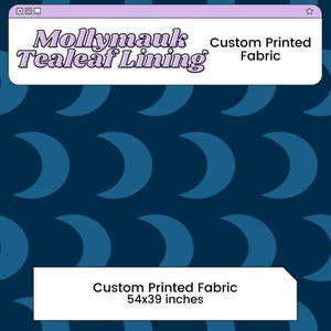 Mollymauk Coat Lining Custom Printed Cosplay Fabric | Inspired by Critical Role