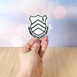 Shujin Academy School Patch | Persona 5 Inspired Cosplay Embroidered Patch