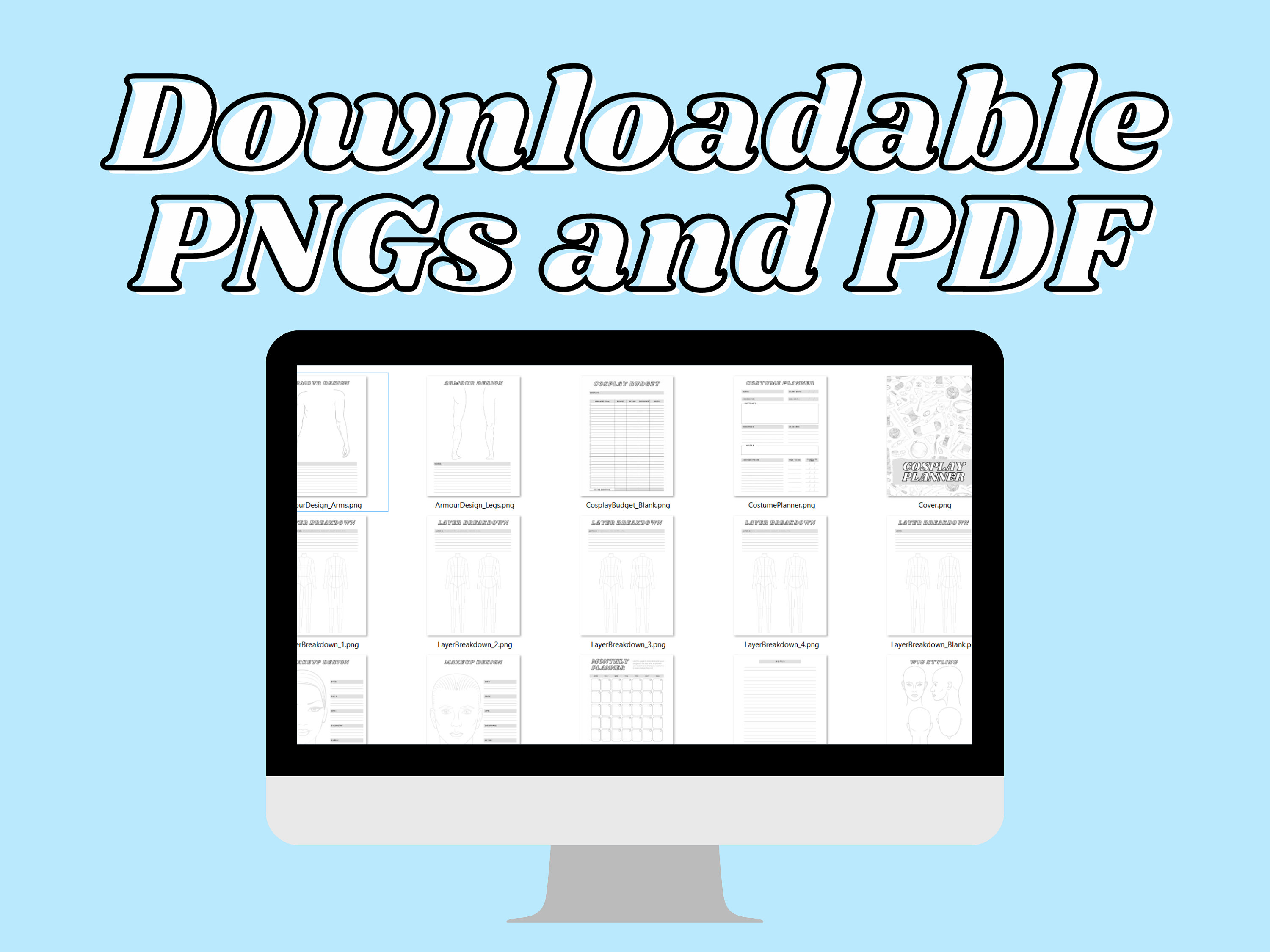 Workout Planner Stickers UA