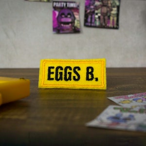 Security Guard Nametag | Five Nights at Freddy&#39;s Inspired Embroidered Patches
