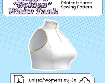 Golden Hunter Rumi Top Cosplay Sewing Pattern (Digital Download)
