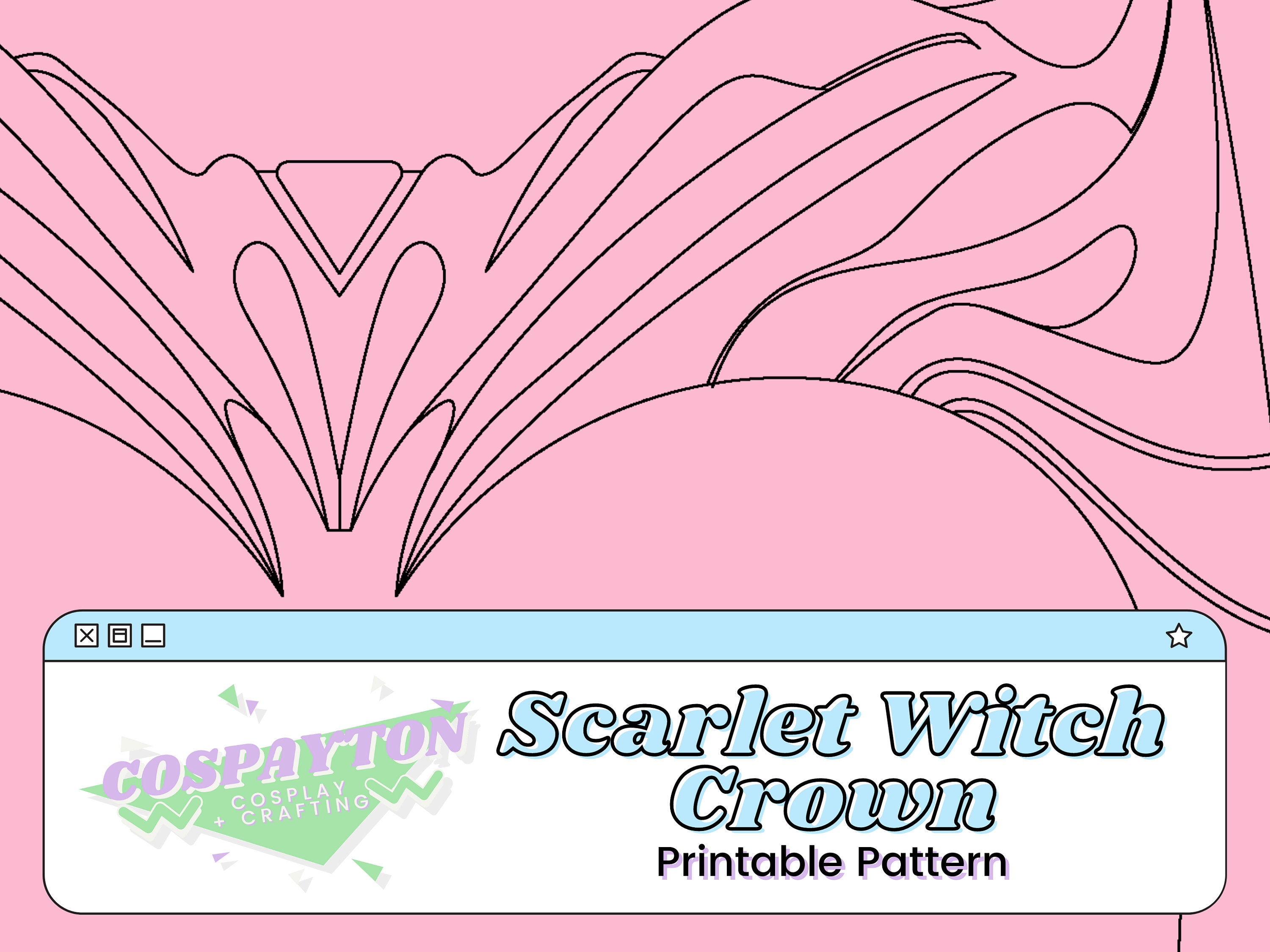 Scarlet Witch Crown Headpiece Pattern Wandavision Crown Etsy M xico scarlet-witch-crown-headpiece-pattern-wandavision-crown-etsy-m-xico