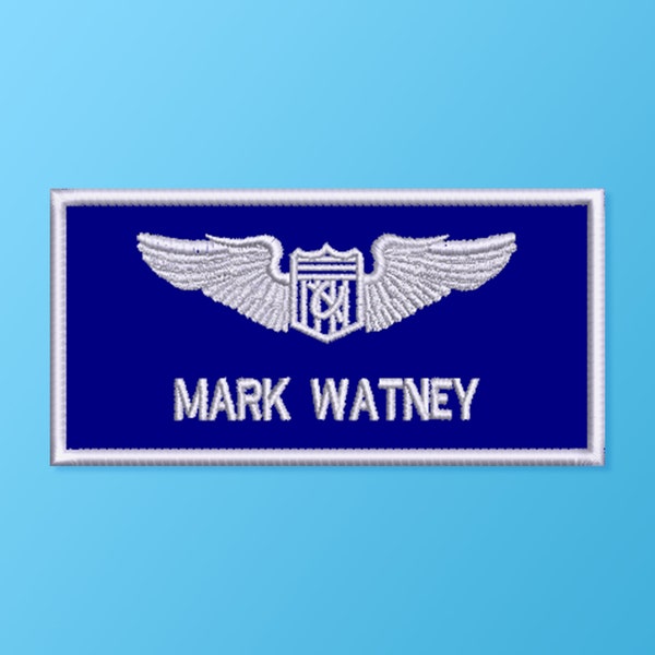 Mark Watney Name Patch | "Der Marsianer" inspirierte gestickte Aufnäher"