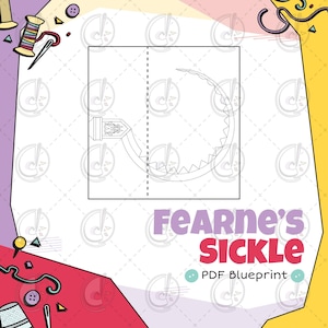 Fearne Sickle Cosplay Blueprint (Digital Download)