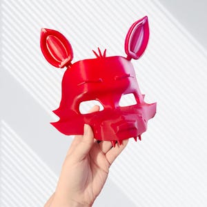 Foxybro/Foxy Mask 3D Printed Kit for Cosplay | Inspired by Five Nights at Freddy&#39;s