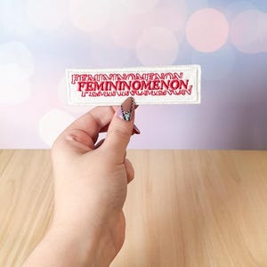 Femininomenon Embroidered Patch | Chappell Roan Inspired Merchandise