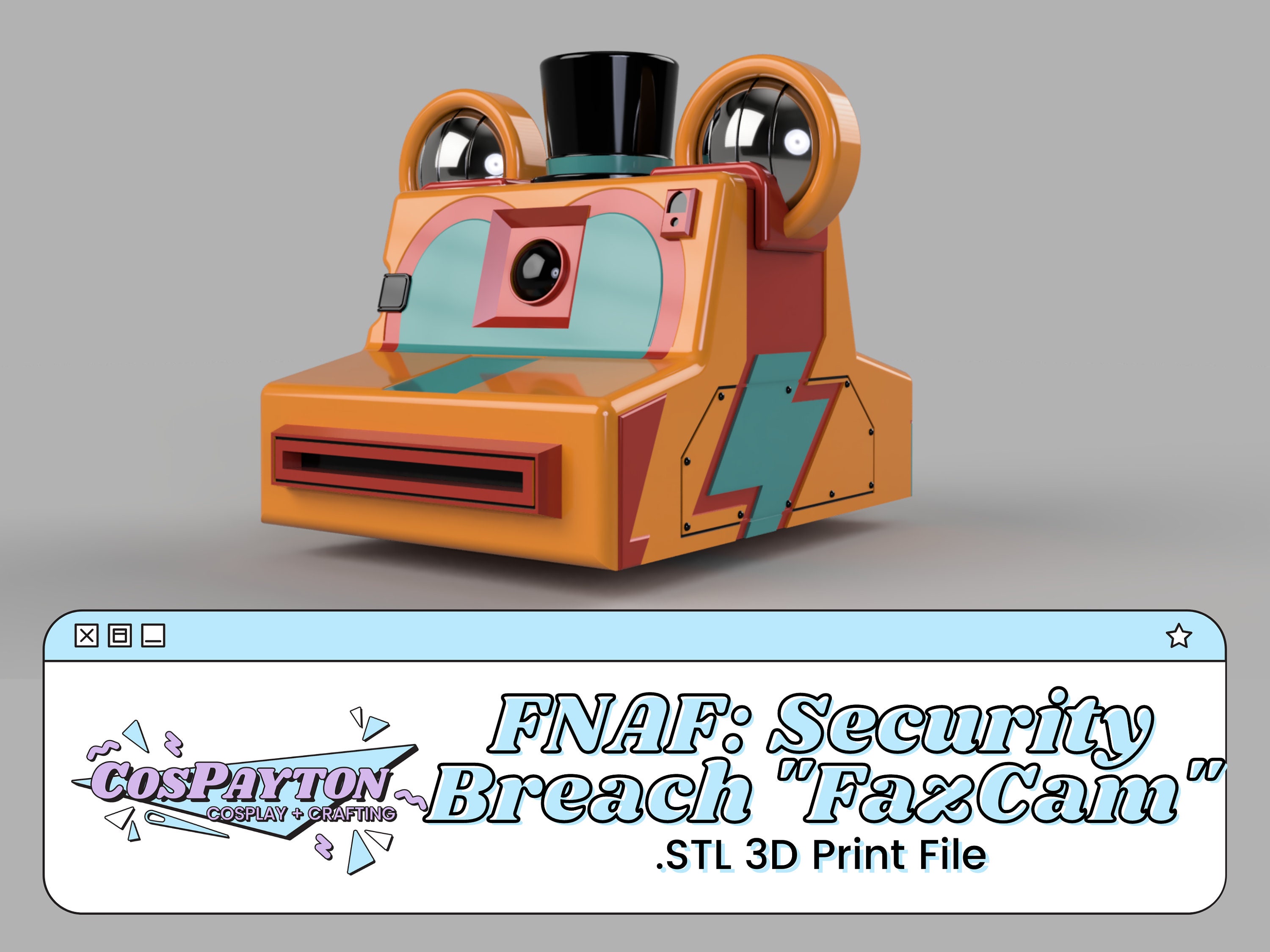 Free STL file freddy fnaf ar 🦸・3D printing template to download・Cults