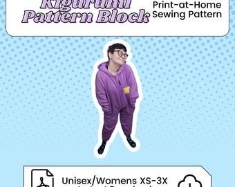 Customizable Kigurumi Cosplay Sewing Pattern (Digital Download)