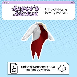 Jayce Jacket PDF Cosplay Pattern Bundle | Arcane Inspired Printable Costume Pattern