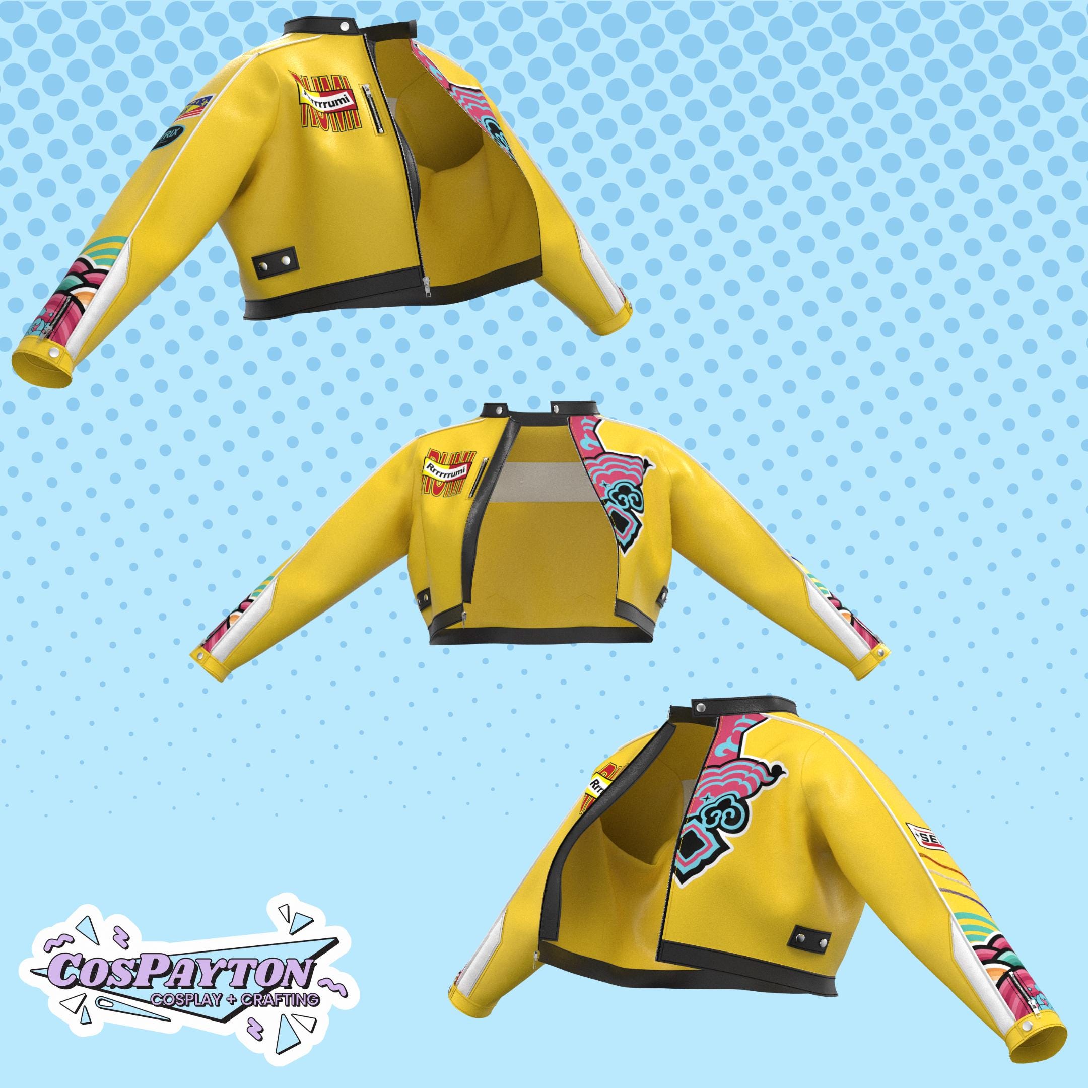 Demon Hunter Rumi Jacket Cosplay Sewing Pattern (digital Download