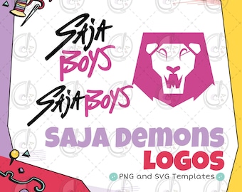 Saja Demon Logos Cosplay Template (Digital Download)