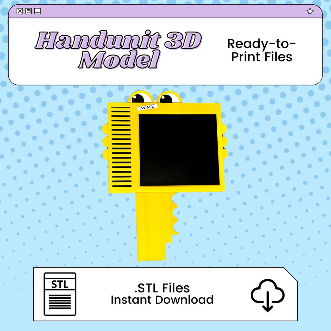 Handunit 3D Print File Inspired by Five Nights at Freddy's | STL for ...
