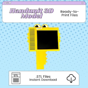 Handunit 3D Print File Inspired by Five Nights at Freddy&#39;s | STL for Cosplay