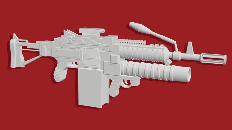 Harley Quinn 3D Printable Gun From Arkham Knight STL for | Etsy