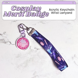 Cosplay Merit Badge Armband Lanyard Schlüsselanhänger | Cosplay und Handwerk inspiriert Accessoire