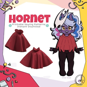Patrón de costura para cosplay de capa de avispa (descarga digital)