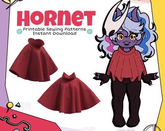 Hornet Cloak Cosplay Schnittmuster (Digitaler Download)
