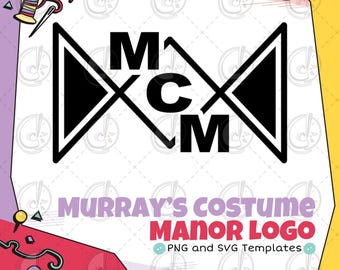 Murray's Costume Manor Logo Cosplay Template (Digital Download