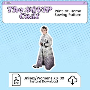 Squip Cosplay Sewing Pattern and Circuit PNG from &quot;Be More Chill&quot; | Broadway Costume Pattern