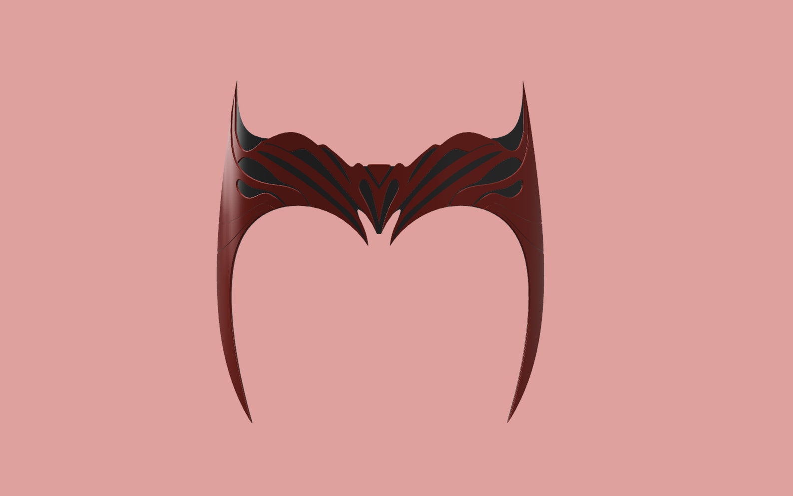 Scarlet Witch Crown 3D Print File Inspired by Wandavision STL for