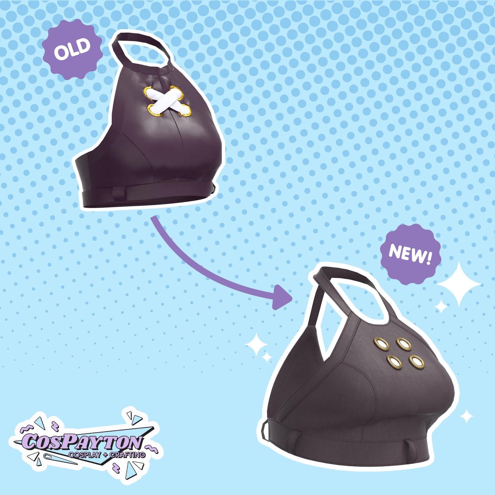 Jinx Top Pattern Free Jinx/loose Cannon Halter Top PDF Cosplay Pattern | Arcane Inspired ...