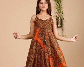 Vestido maxi halter sin espalda boho, vestido maxi estilo gitano boho, vestido de diosa, vestido maxi ibiza vestido sari de seda indio